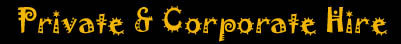Private & Corporate Hire